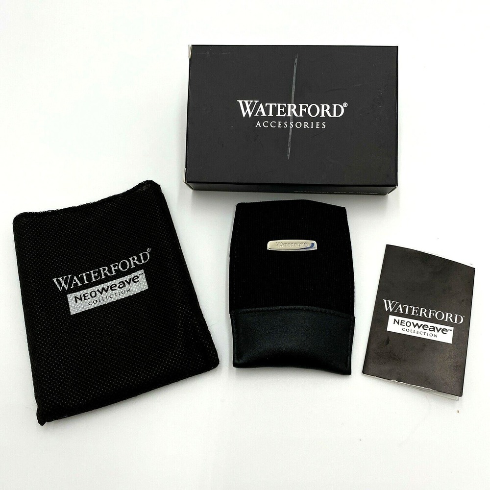 Waterford Business Card or Credit Card Caddy NEW in Box